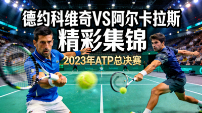 德约科维奇对阵阿尔卡拉斯网球比赛精彩集锦封面